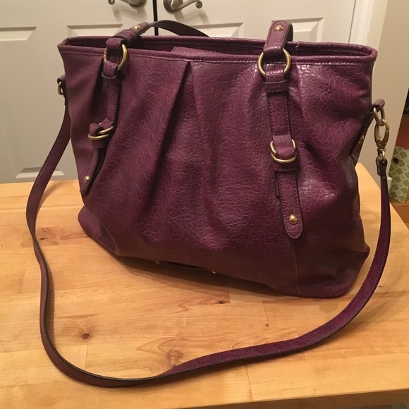 Large purple tote. In great condition! $30
