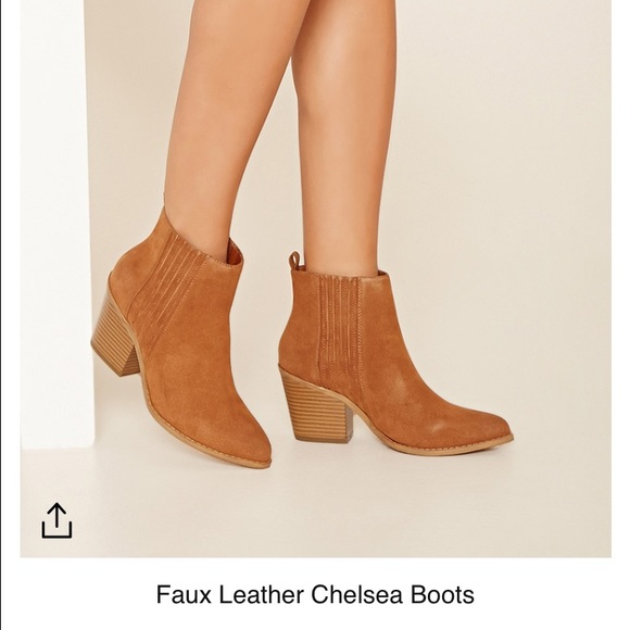 Faux Suede Chelsea Boots 🌹