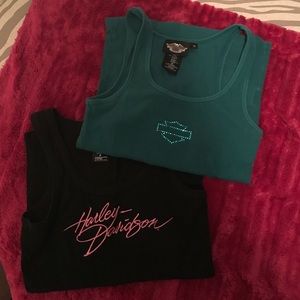 Harley Davidson tank tops