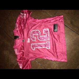 Brady women's pink jersey size small