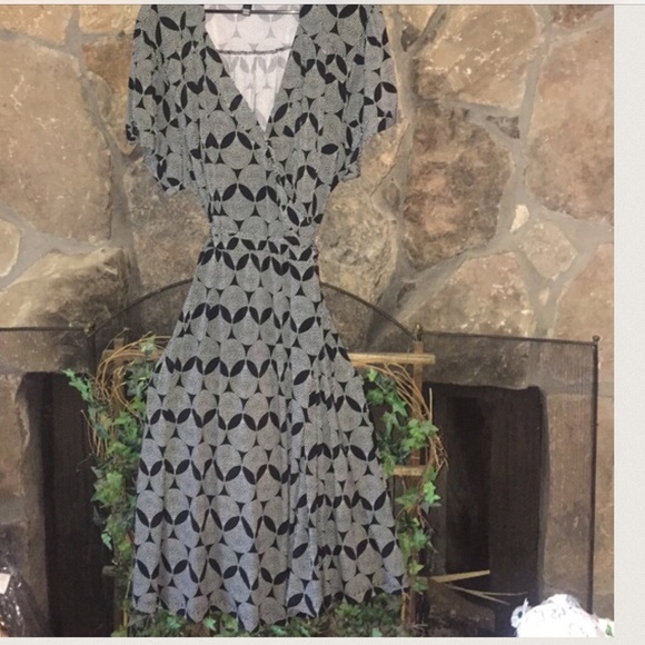 Mossimo Supply Co. Dresses & Skirts - Classic Printed Wrap Dress by Mossimo