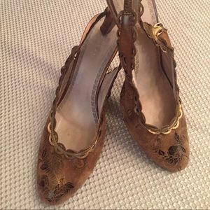 European leather and suede shoes.