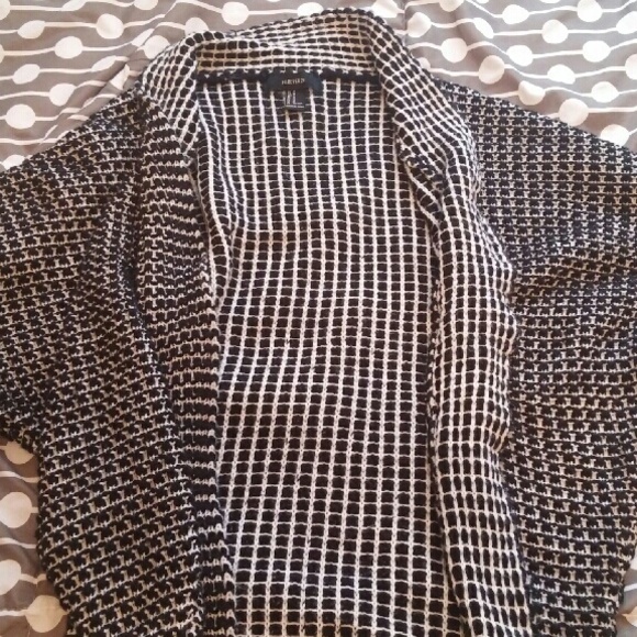 FINAL SALE - Black and white forever 21 cardigan