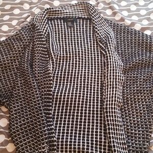 FINAL SALE - Black and white forever 21 cardigan