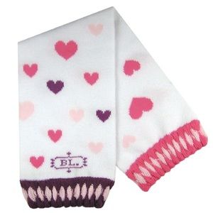 NEW BabyLegs Pucker Pink Purple Heart Leg Warmers