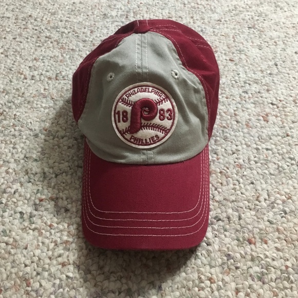 Maroon Philadelphia Phillies Baseball Cap
