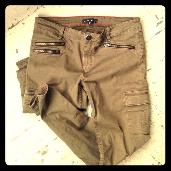 Sanctuary Civilian cargo pants in fatigue