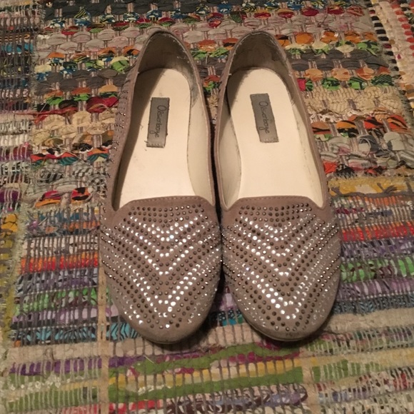 Sparkly flats