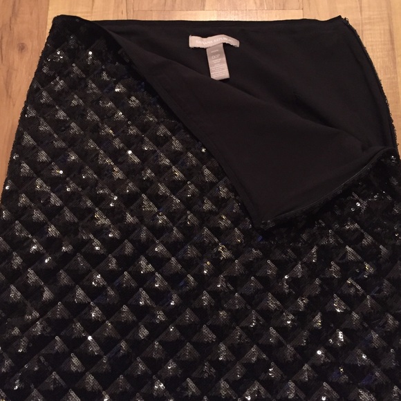 Black Sequin Skirt - Picture 3 of 4