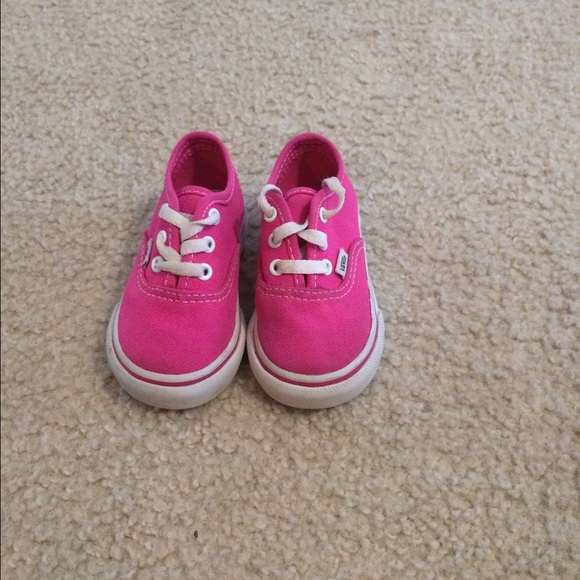 Toddlers Vans pink