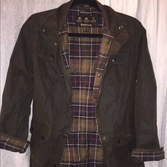 LBarbour Ladies Utility Jacket Size 4