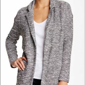 Harlow and Graham slub long cardigan