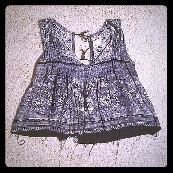 Flowy free people shirt