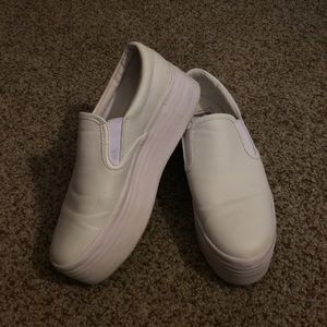 Jeffery Campbell Play platform slip ons