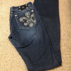 Miss me dark wash jeans