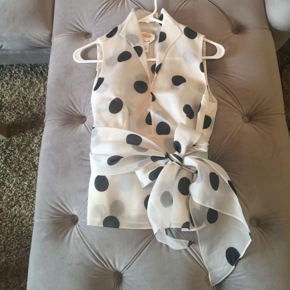 Talbots silk top