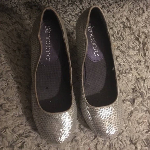 Silver heels