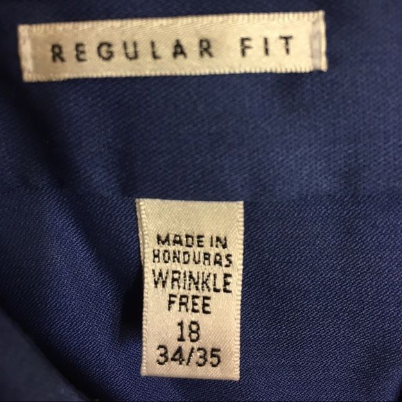 Men's Shirt Royal Blue, worn one time