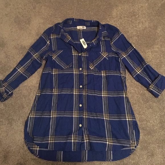 NWT Plaid Shirt with Pockets