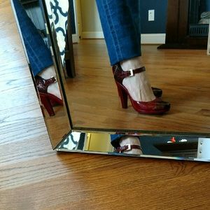 Michael Kors* Red Platform Heels