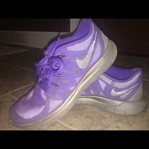 Purple Nike Frees