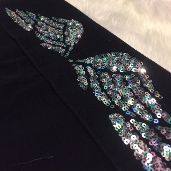 PINK Victoria's Secret Pants - VS Sequined Yoga Leggings