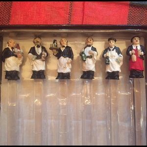 Set of 6 swizzle sticks