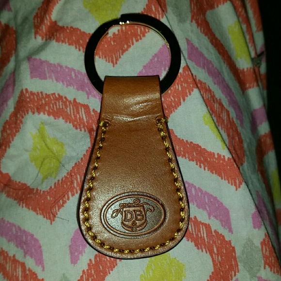 Dooney and Bourke leather key chain