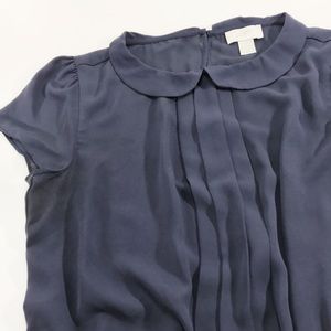 Loft Peter Pan Collar Blouse