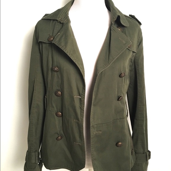 Miss Sixty Army Jacket with Rouging in Back