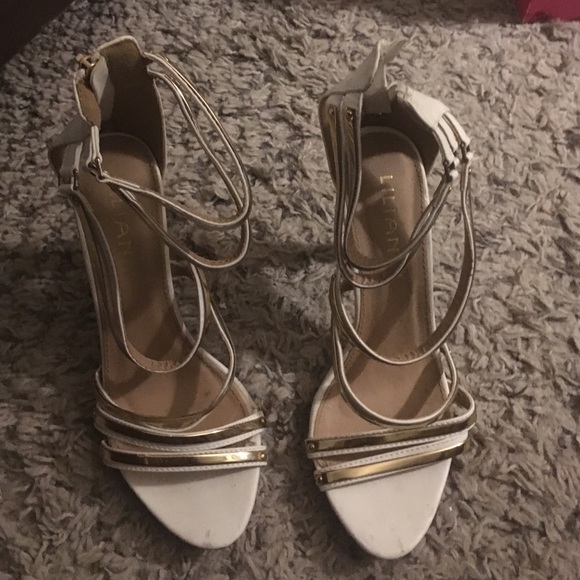 Sexy multicolored heels