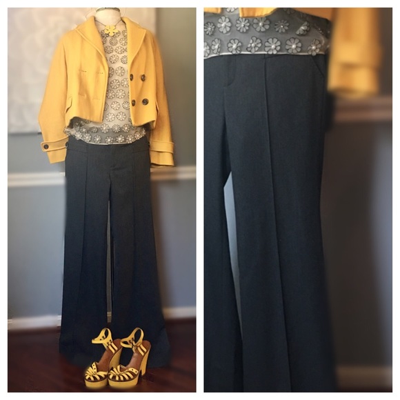 NWT Anthropologie Cartonnier Wide Leg Trousers