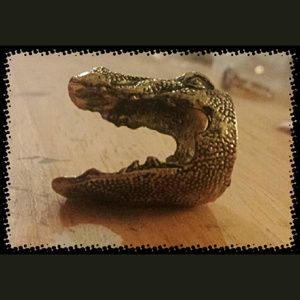Crocodile Head Ring!