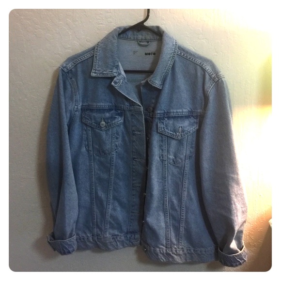 Topshop MOTO Western Denim Jacket