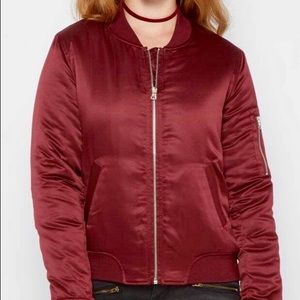 ❤️Burgundy Bomber Jacket❤️