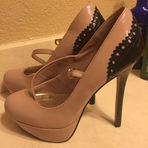 Bakers strap high heels