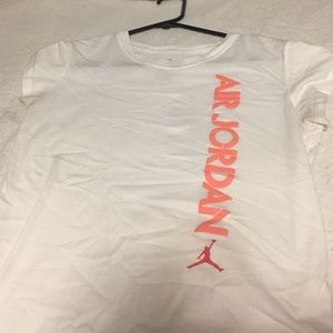 White jordan shirt