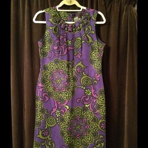 Nordstrom's Taylor brand retro print dress