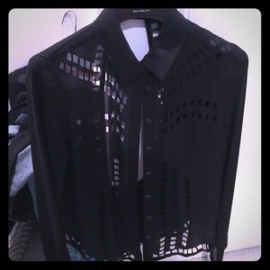Brand new sheer top