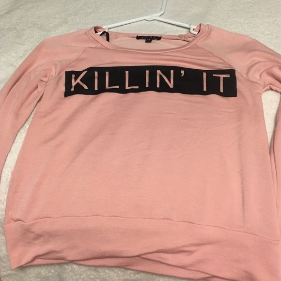 Crop top long sleeve