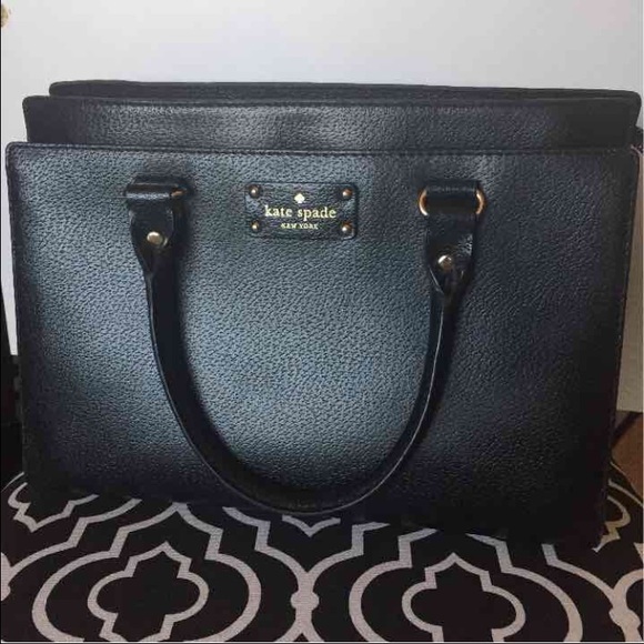 Kate Spade Leather Satchel Tote