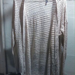 Creme color cardigan
