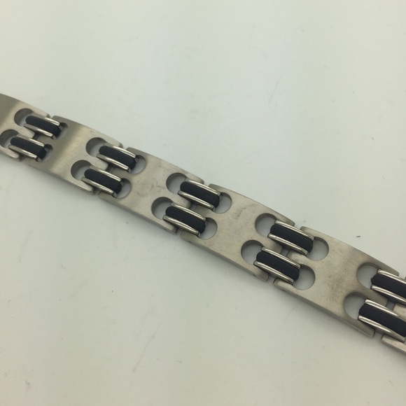 Men's stainless steel bracelet - Picture 2 of 3