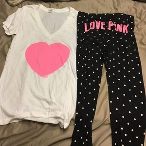 VS PINK sleeper set