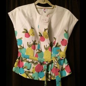 Anthropologie Briny Winds vest by I love Vera