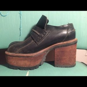 Vintage platform shoes