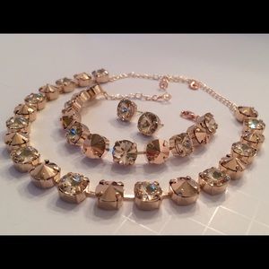 Swarovski Crystal Elements Rose Gold Jewelry
