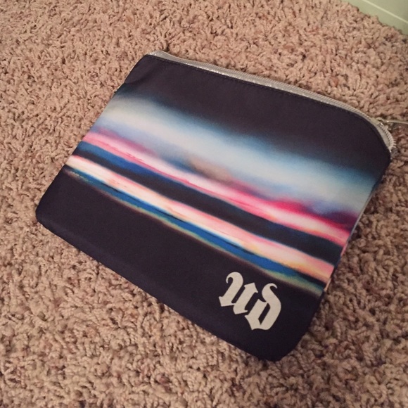 Urban Decay makeup bag.