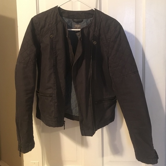 Leather jacket