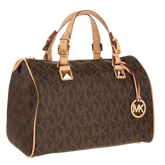 Michael Kors Large Logo Satchel